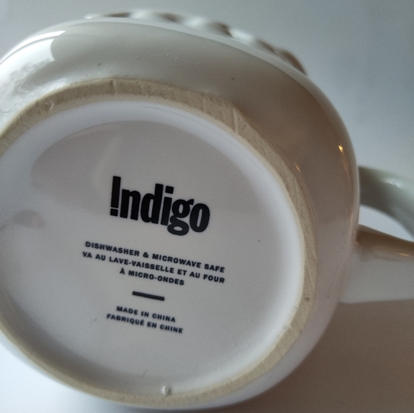 Indigo Polar Bear Mason Mug - Picture 3 of 3